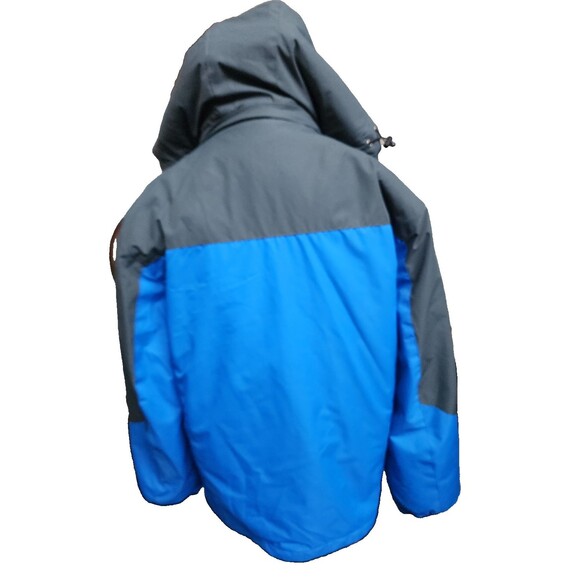WANTDO Blue Ski Jacket Waterproof Windproof Detachable Hood Size Small - Picture 9 of 13